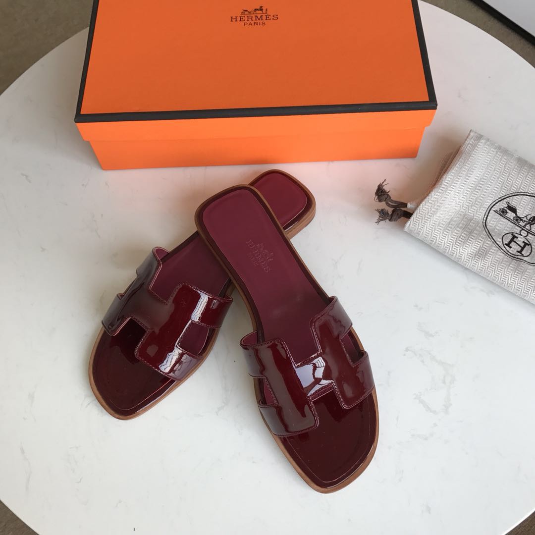 에르메스 올수공 오란 슬리퍼 샌들 페이던트 07